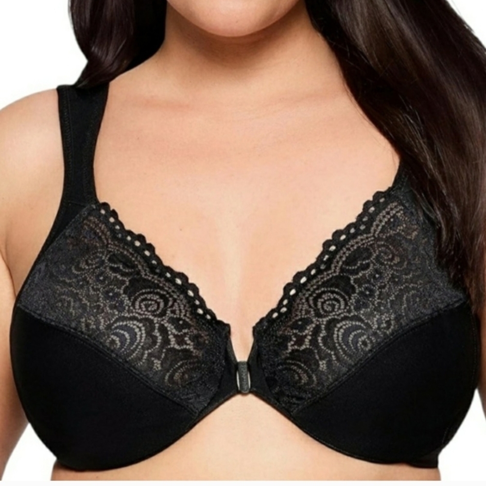 NWOT Glamorise 40H Front Close Underwire Bra #2789